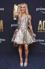 CARRIE UNDERWOOD at 57th Academy of Country Music Awards in Las Vegas 03/07/2022