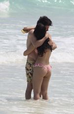 CAYLEE COWAN in Bikini at a Beach in Tulum 03/16/2022