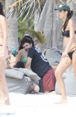 CAYLEE COWAN in Bikini at a Beach in Tulum 03/17/2022