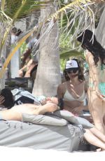 CAYLEE COWAN in Bikini at a Beach in Tulum 03/17/2022