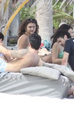 CAYLEE COWAN in Bikini at a Beach in Tulum 03/17/2022