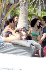 CAYLEE COWAN in Bikini at a Beach in Tulum 03/17/2022
