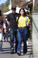 CAYLEE COWAN Out on a Lunch Date in Los Angeles 03/09/2022