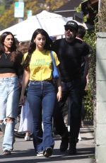 CAYLEE COWAN Out on a Lunch Date in Los Angeles 03/09/2022
