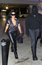 CHANEY JONES and Kanye West Arrives at Lakers game at Crypto.com Arena in Los Angeles 03/11/2022