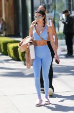 CHANTEL JEFFRIES Leaves Pilates Class in West Hollywood 03/10/2022