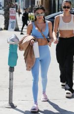 CHANTEL JEFFRIES Leaves Pilates Class in West Hollywood 03/10/2022