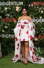 CHARITHRA CHANDRAN at Bridgerton, Season 2 Premiere in London 03/22/2022