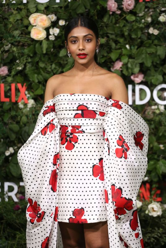 CHARITHRA CHANDRAN at Bridgerton, Season 2 Premiere in London 03/22/2022