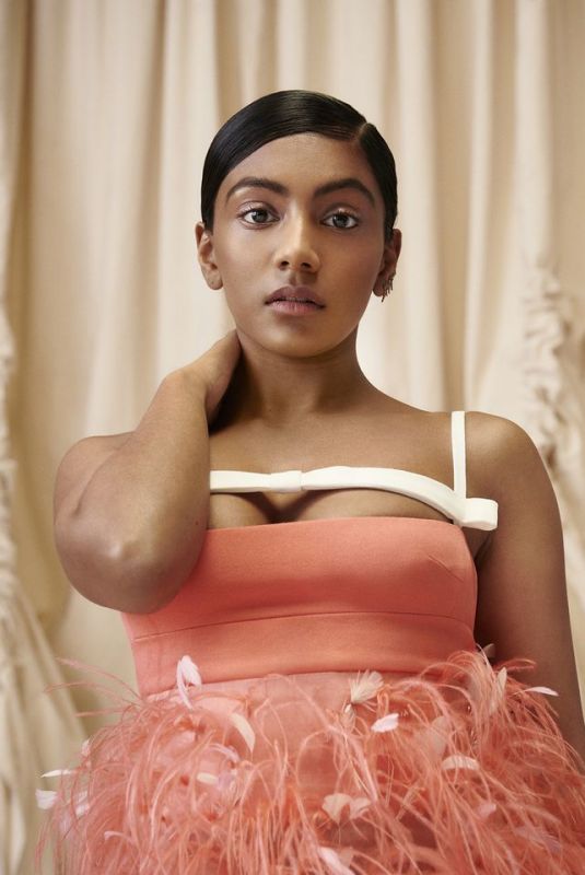 CHARITHRA CHANDRAN for Elle Magazine, Spain March 2022