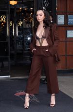 CHARLI XC Leaves Bowery Hotel in New York 03/05/2022