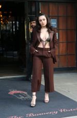 CHARLI XC Leaves Bowery Hotel in New York 03/05/2022