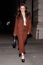 CHARLI XCX Leaves Her Performance on SNL in New York 03/05/2022