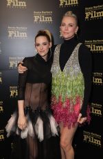 CHARLIZE THERON and KRISTEN STEWART at Santa Barbara International Film Festival 03/04/2022