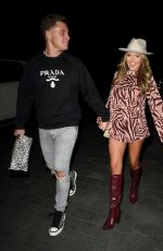 CHARLOTTE DAWSON Night Out in Wilmslow in Cheshire 03/24/2022
