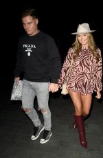 CHARLOTTE DAWSON Night Out in Wilmslow in Cheshire 03/24/2022