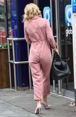 CHARLOTTE HAWKINS Arrives at Classic FM Studios in London 03/30/2022
