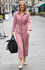 CHARLOTTE HAWKINS Arrives at Classic FM Studios in London 03/30/2022