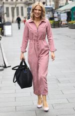 CHARLOTTE HAWKINS Arrives at Classic FM Studios in London 03/30/2022
