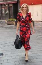 CHARLOTTE HAWKINS at Global Radio Studios in London 03/25/2022