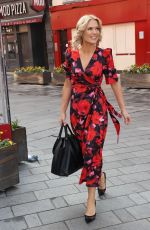 CHARLOTTE HAWKINS at Global Radio Studios in London 03/25/2022