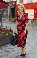 CHARLOTTE HAWKINS at Global Radio Studios in London 03/25/2022