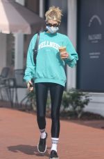 CHARLOTTE MCKINNET Out for Iced Latte in Pacific Palisades 03/03/2022