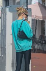 CHARLOTTE MCKINNET Out for Iced Latte in Pacific Palisades 03/03/2022