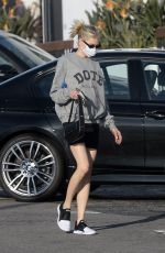 CHARLOTTE MCKINNEY After a Workout in Los Angeles 03/15/2022