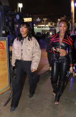 CHLOE BAILEY and NORMANI Arrives the Lakers Game at Crypto.com Arena in Los Angeles 03/03/2022