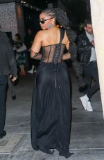 CHLOE BAILEY Arrives at Hollywood Reporter 94th Academy Award Dinner in Beverly Hills 03/07/2022