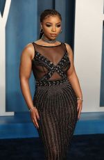 CHLOE BAILEY at 2022 Vanity Fair Oscar Party in Beverly Hills 03/27/2022