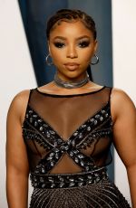 CHLOE BAILEY at 2022 Vanity Fair Oscar Party in Beverly Hills 03/27/2022