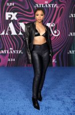 CHLOE BAILEY at Atlanta, Season 3 Premiere in Hollywood 03/24/2022