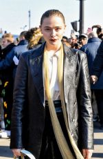 CHLOE MORETZ Arrives at Louis Vuitton Fashion Show in Paris 03/07/2022