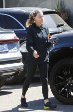 CHLOE MORETZ Heading to Workout in Hollywood 03/14/2022