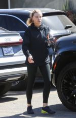 CHLOE MORETZ Heading to Workout in Hollywood 03/14/2022