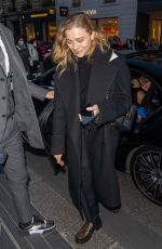 CHLOE MORETZ Out and About in Paris 03/05/2022