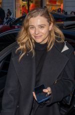 CHLOE MORETZ Out and About in Paris 03/05/2022