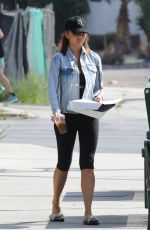 CHRISSY TEIGEN at a Park in Los Angeles 03/20/2022