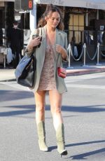 CHRISSY TEIGEN Out for Lunch at Il Pastaio in Beverly Hills 03/22/2022
