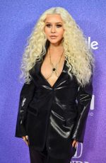 CHRISTINA AGUILERA at Billboard Women in Music 2022 in Inglewood 03/02/2022
