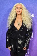 CHRISTINA AGUILERA at Billboard Women in Music 2022 in Inglewood 03/02/2022