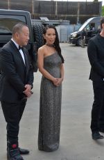 CHRISTINE CHIU Arrives at 7th Annual Hollywood Beauty Awards in Los Angeles 03/19/2022