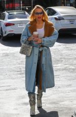 CHRISTINE QUINN and Christian Richard Out in Los Angeles 30/21/2022