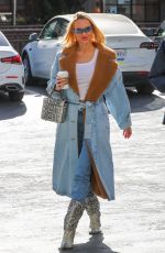 CHRISTINE QUINN and Christian Richard Out in Los Angeles 30/21/2022