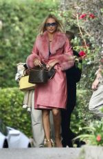 CHRISTINE QUINN Arrives at Beverly Hills Hotel 03/15/2022