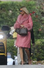 CHRISTINE QUINN Arrives at Beverly Hills Hotel 03/15/2022