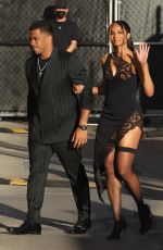 CIARA Arrives at Jimmy Kimmel Live in Los Angeles 03/01/2022