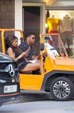 CIARA Leaves Nikki Beach in St.Barts 03/13/2022